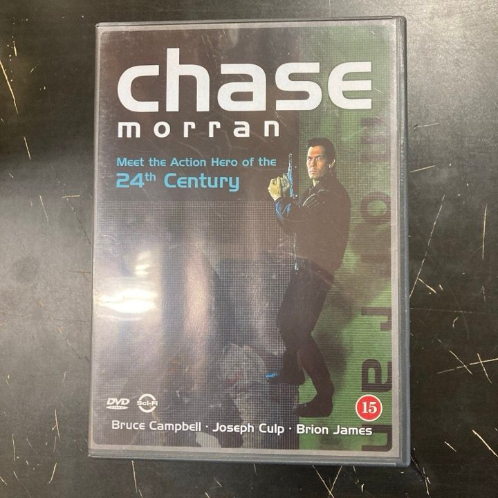 Chase Morran DVD (VG+/VG+) -toiminta/sci-fi-